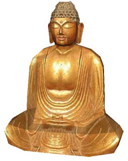 Golden Buddha Papercraft