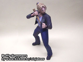 Buffy Summers Vampire Slayer Papercraft