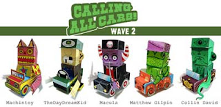 Calling All Cars Papercraft Wave 2