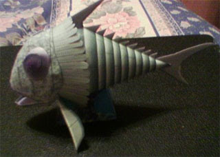 Titan Terror Fish Papercraft