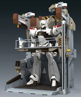 Patlabor Papercraft Maintenance Facility