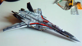 VF25F Messiah Papercraft