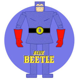 Blue Beetle Papercraft
