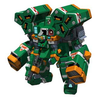 Grysvok Mecha Papercraft