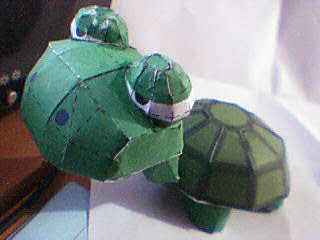 Lazy Turtle Papercraft