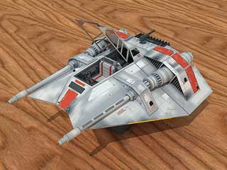 Snowspeeder Papercraft