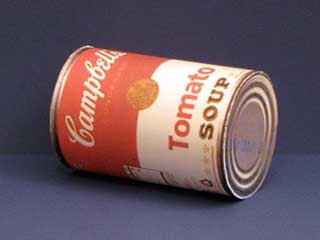 Campbell's Tomato Soup Can Papercraft