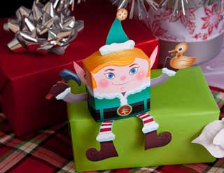 Christmas Elf Papercraft