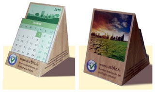 Urbiz 2010 Calendar Papercraft