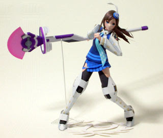 Lumia Waber Papercraft Phantasy Star Portable 2