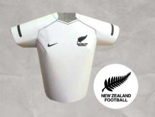 2010 World Cup Futbol Jersey Papercraft New Zealand