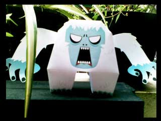 Yeti Paper Toy 2