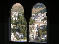 una vista desde la Alhambra