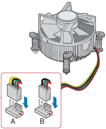 electronic circuits: 3-Pin Fan in 4-Pin Socket