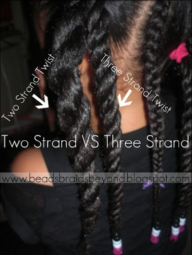 Beads, Braids and Beyond: X Cornrow and Three Strand Twists