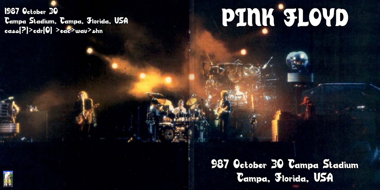 Just Add Cones: 1987-10-30 Pink Floyd - Tampa Stadium - Tampa, Florida (shn)