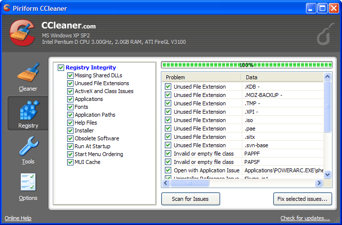 File extension is used to