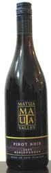 1331 - Matua Valley Pinot Noir 2005 (Tinto)