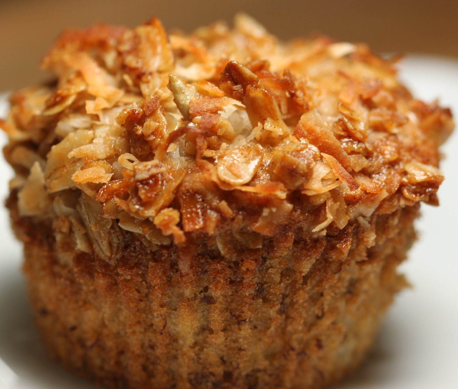 Baking is my Zen Banana Crunch Muffins by Ina Garten (The Barefoot