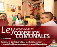 LEY DE CONSEJOS COMUNALES