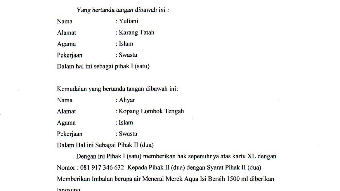 Contoh Surat Kuasa Pengambilan Emas Di Pegadaian Nusagates