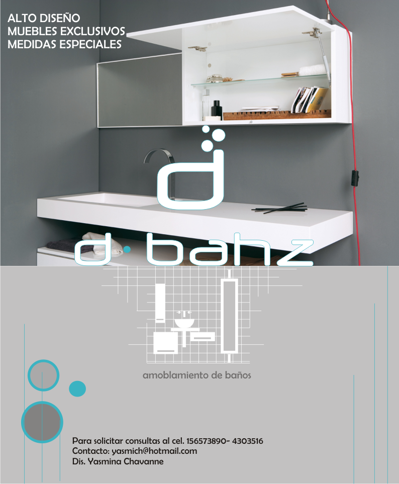 D BAHZ amoblamiento de baño