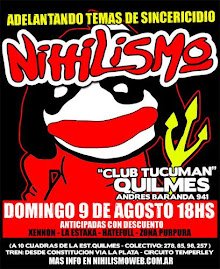 Nihilismo 9 de Agosto en Quilmes