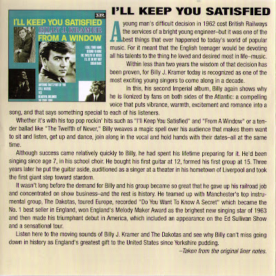 Billy J. Kramer with The Dakotas - Little Children & I'll Keep You Satisfied (1964)
