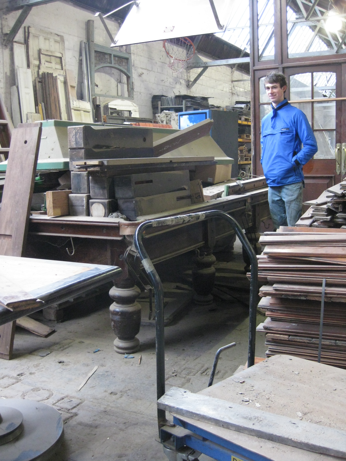 Robert Thomas Blacksmith and Designer Research trip to the