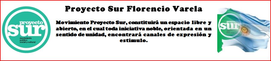 Proyecto Sur Florencio Varela