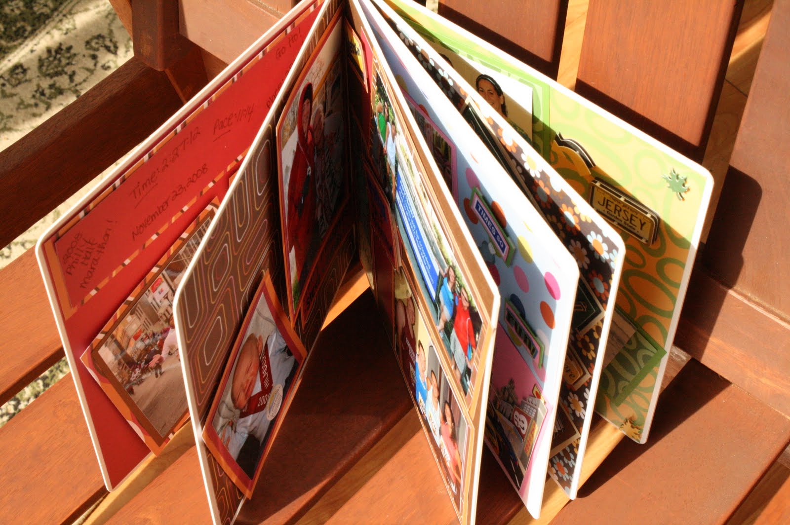 Run Love Scrapbooks Race Bib Scrapbook!!