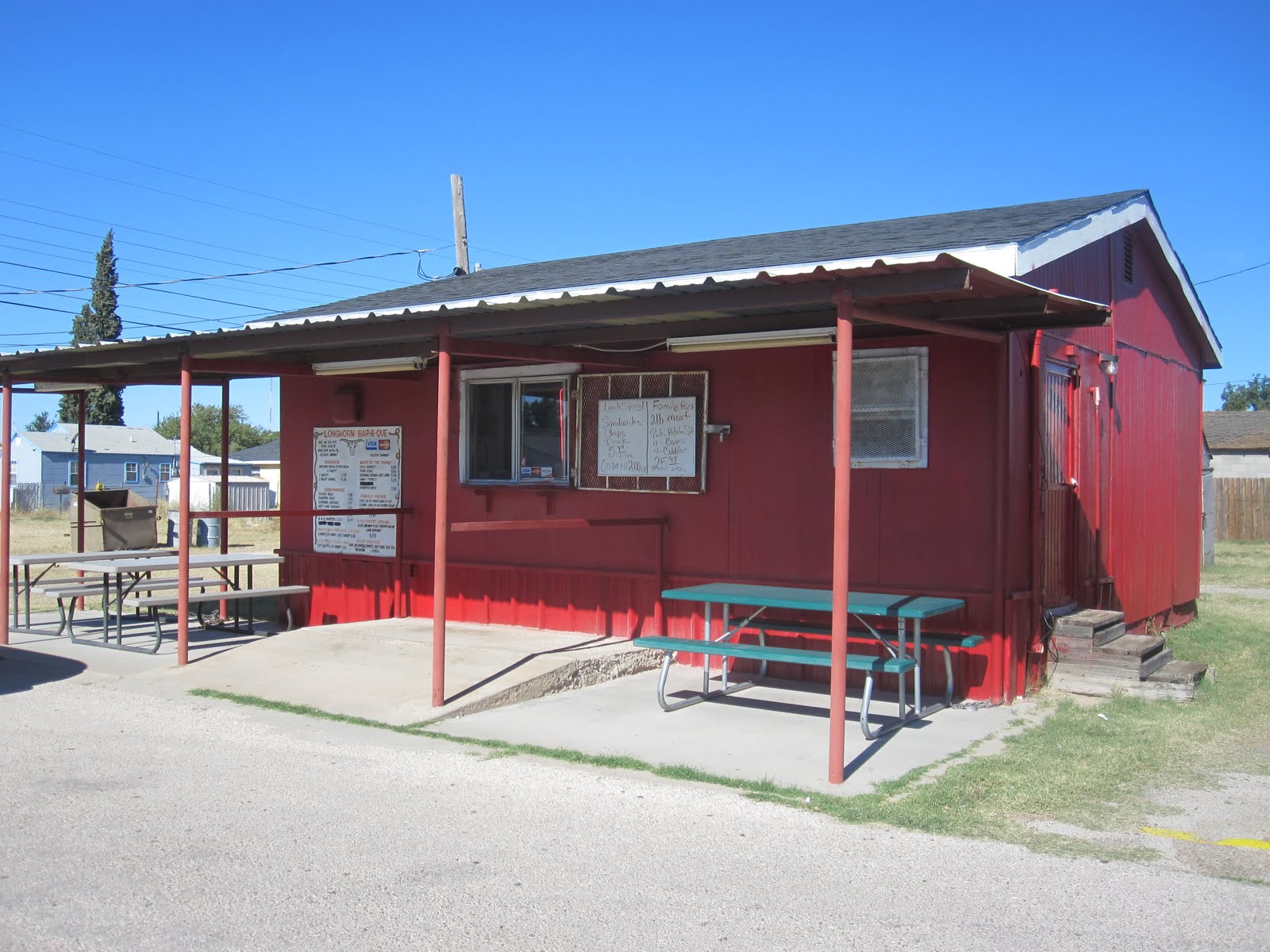 Man Up Tales of Texas BBQ™ Brisket at Longhorn BarBQ (Odessa, TX)