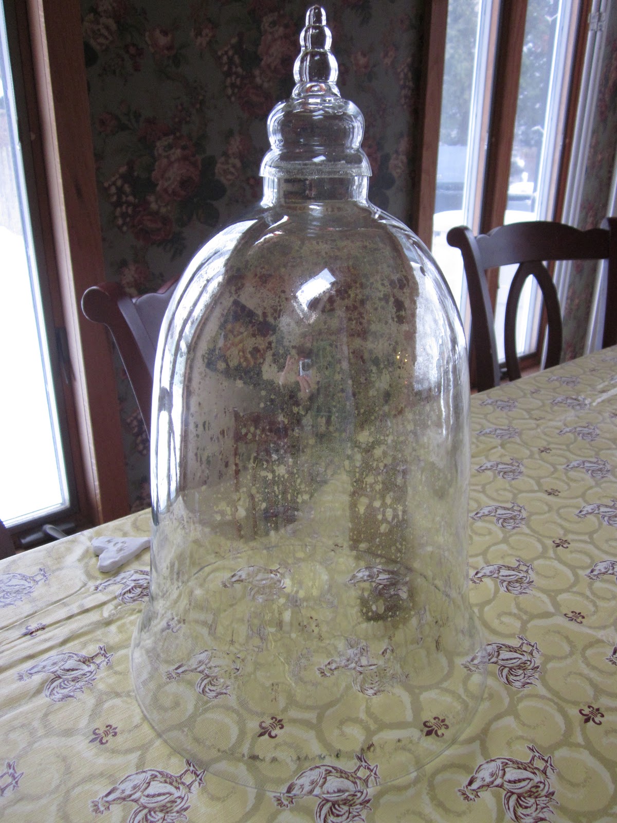 Making a DIY Glass Cloche