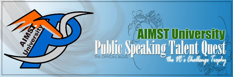 AIMST Public Speaking Talent Quest 2008