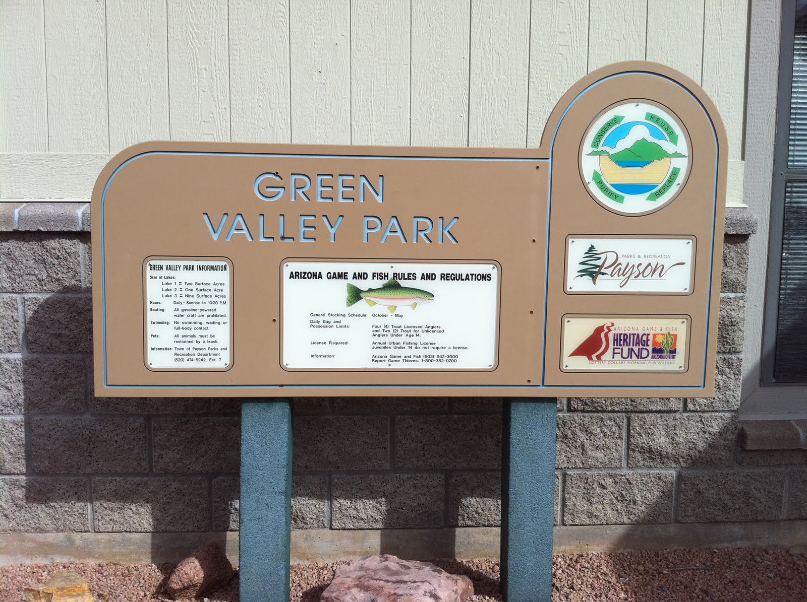 Payson Ponderings Green Valley Park