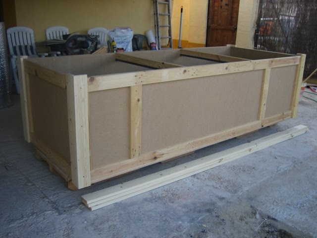 Jándula Shell Eco-Marathon 2010: Construcción del contenedor para