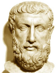 Parmênides de Eléia, (séc.VI-V a.C.), fundador da escola eleática.