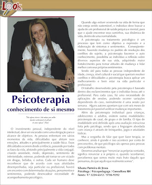 Revista Look - Matéria Psicoterapia