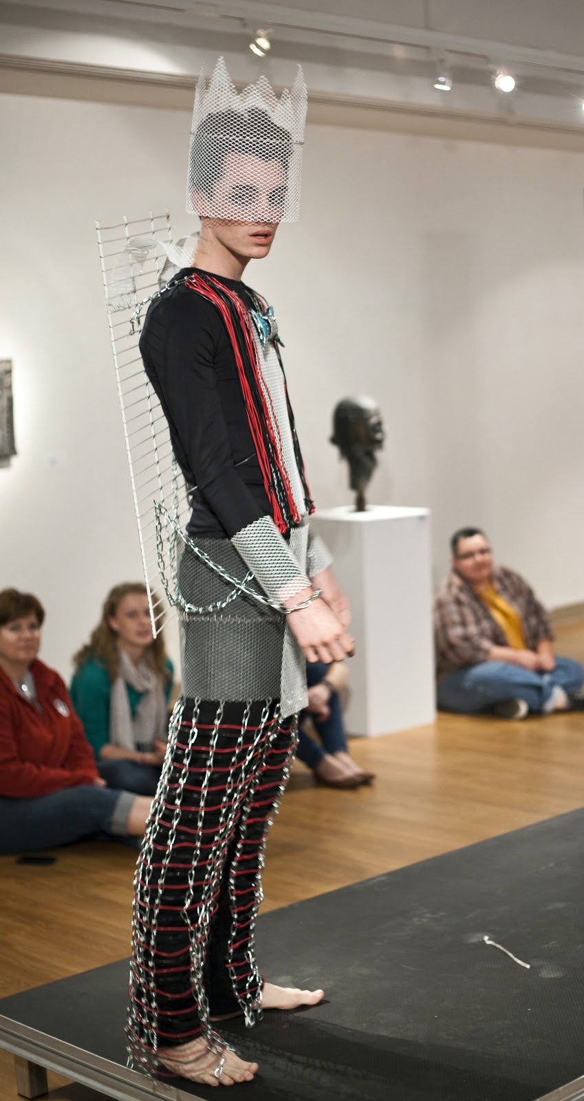 OU sculpture Wearable Art ShowBeginning Sculpture