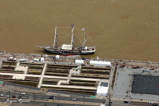 Bordeaux: vue aerienne Belem