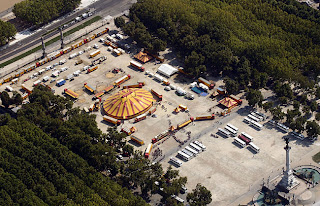 photo aérienne cirque Pinder à Bordeaux