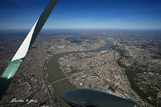 vue aérienne de Bordeaux