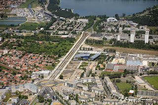 photo aerienne bordeaux - Boutaut - Aubiers