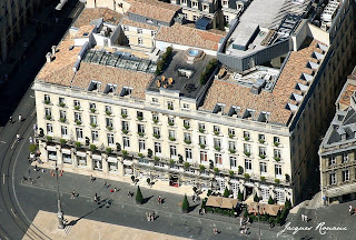 Vue aérienne de l'hôtel Régent Bordeaux