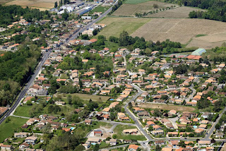 Photo aérienne du lieux dit Le Bouscaut à Cadaujac