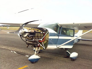 Tests moteur Cessna 182 Québec 2 fois