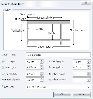 Membuat Tabel Label Undangan di MS Word