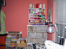 my messy sewing room