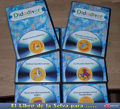 Didadiver - Colección Didadiver. [PC CD] Español 3-9 Años.