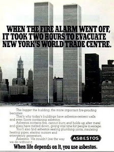 World Trade Center, New York collapsed Thousands of tons of asbestos became airborne.